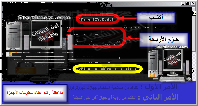  ▓◄ أوامــر الـــشــــبـــكـــات ،، الأمـــــر Ping►▓ مـع شـرح ،،، 'عدنا User.aspx?id=780169&f=11